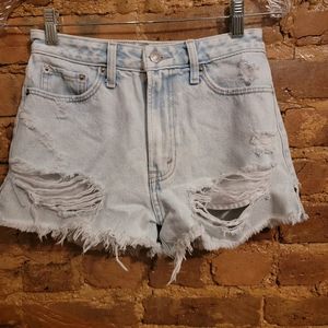 Abercrombie & Fitch Annie High Rise Short Womens Size 25/]